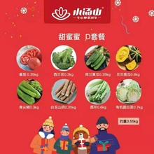 【小汤山】甜蜜蜜蔬菜礼盒 四种套餐 9种蔬菜 当日采摘顺丰包邮 约2.65-3.35KG