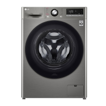 LG 洗衣机全自动滚筒大容量10公斤 AI直驱变频 蒸汽除菌 智能家用[银色 FY10PY4]