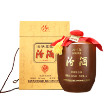 汾酒 典藏系列 66度头锅原浆5L封坛酒 2019年份