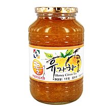 韩韵 蜂蜜柚子果肉饮料（柚子茶） 1kg
