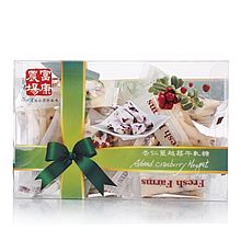 富康农场 杏仁蔓越莓牛轧糖 120g