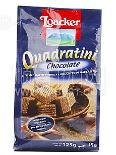 Loacker 莱家 巧克力味粒粒装威化饼(含74%巧克力味奶油夹心)