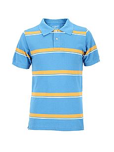 Old Navy男士时尚休闲POLO衫[黄蓝道 L]