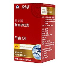 旭福 schiff希夫牌鱼油软胶囊 100粒 [100g]