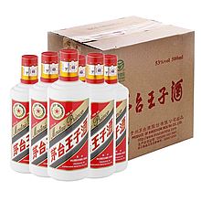 茅台 王子酒 53° 整箱装 500ml*6 （内附三个礼品袋）