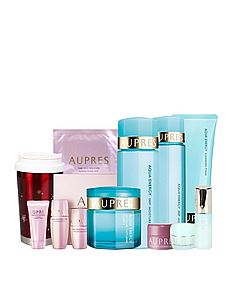 AUPRES欧珀莱涌泉润肌丰润系列新年限量套装[125g+170ml+130ml+80g]