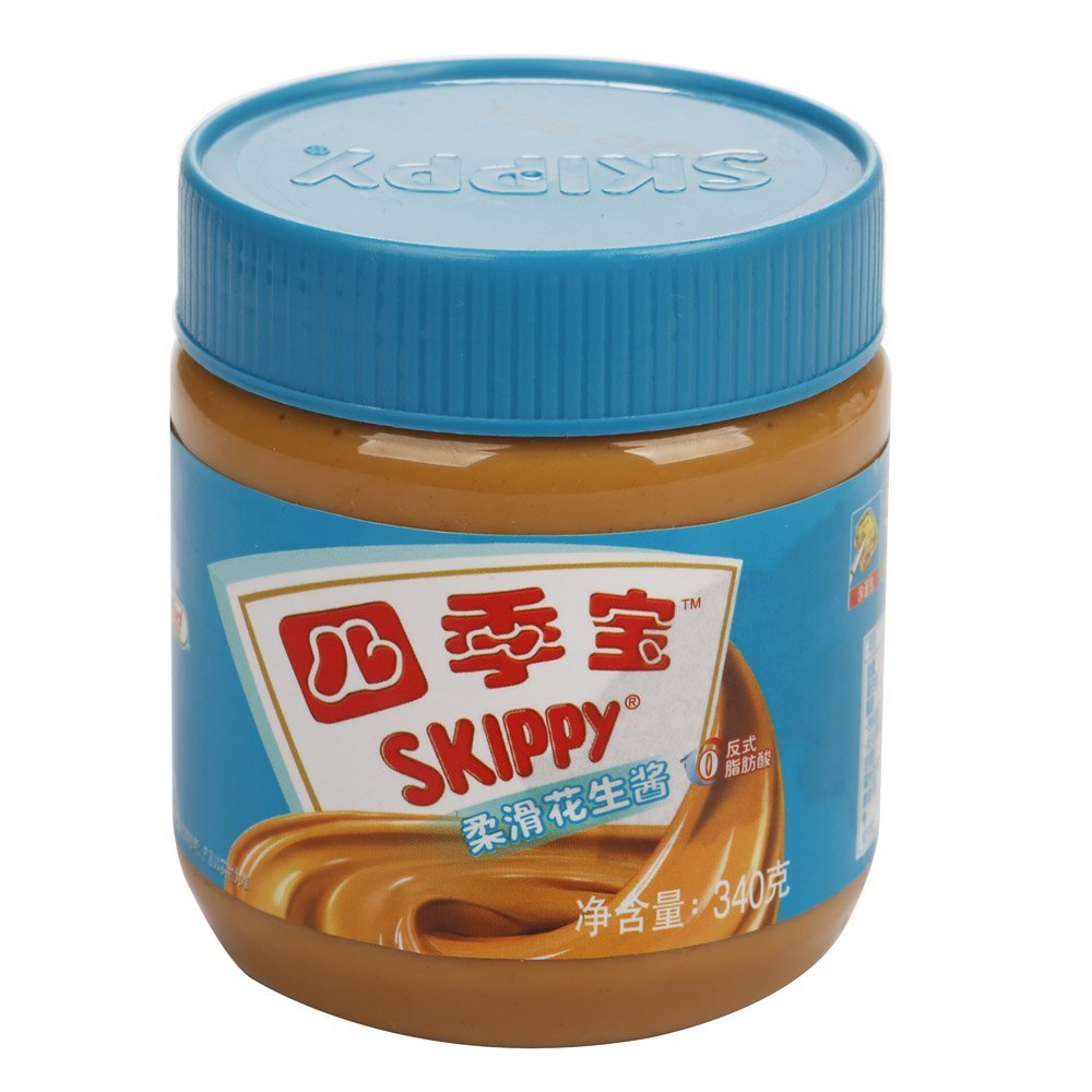 四季宝skippy 柔滑花生酱 340g