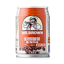伯朗MR.BROWN 香滑风味咖啡饮料 240ml