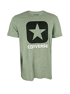 银泰武林店CONVERSE 匡威短袖图案T恤10857C035[灰色 Ｌ]