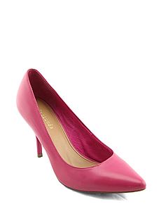 银泰武林店le saunda 莱尔斯丹 女鞋ESLS 5M94601[玫红色羊皮 220]