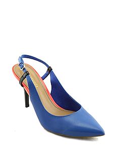 银泰武林店le saunda 莱尔斯丹 女鞋SAUNDA5M94603[蓝色羊皮 245]