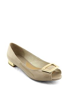 银泰武林店莱尔斯丹 le saunda 女鞋SAUNDA5M15016[米色 牛漆皮 220]