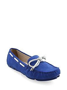 银泰武林店le saunda 莱尔斯丹 女鞋SA 6M06502[蓝色羊皮 35]