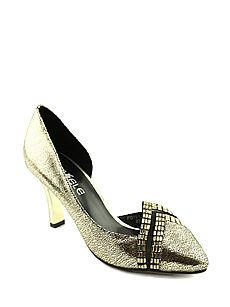 银泰武林店LESELE莱思丽女鞋FQ15-LE7289-19[金色 250]