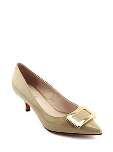 银泰武林店LESELE莱思丽女鞋YR15-LA3361-06[杏色 225]