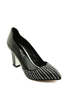 银泰武林店LESELE莱思丽女鞋CO15-LA5317-01[黑色 245]