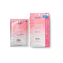 MINON 氨基酸保湿面膜 敏感干燥肌 4片（日本本土版）（二库-2）