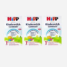 Hipp 益生菌牛奶粉 1+ 婴幼儿童配方奶粉 600g 德国版直邮 （含关税及国际邮费）（四库） [3罐]