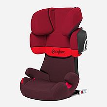 Cybex Solution X2-Fix 赛百斯儿童汽车安全座椅 德国版直邮 （含关税及国际邮费）（四库） [红色]