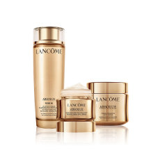 兰蔻 LANCOME 菁纯三件套装 贵妇级套装 精粹水 焕亮眼霜 轻盈面霜保湿滋润 淡纹紧致 [精萃水150ml+菁纯面霜60ml+菁纯眼霜20ml]