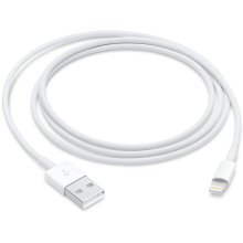 苹果 Apple Lightning/ iPhone iPad 手机 平板 数据线 充电线 [闪电转 USB 连接线 (1 米)]