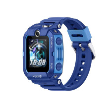 华为 儿童电话手表4X新品 高清视频通话 全网通智能防水11重定位小学生NFC门禁卡 [映海蓝]