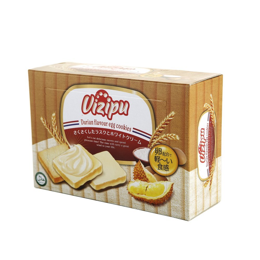 味滋铺vizipu 面包干(榴莲味) 100g