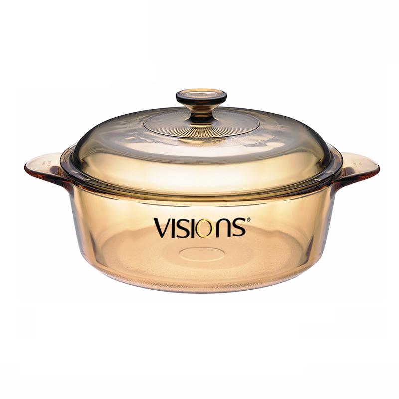 visions 康宁晶彩透明锅3.25l [琥珀色]