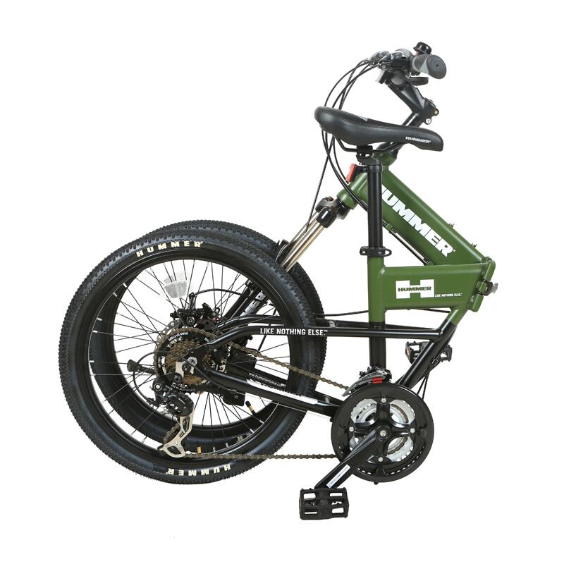 竞速款折叠山地车自行车单车pt-2130fd 产品信息 商品名称: hummer