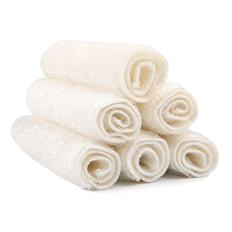 老汤竹纤维洗碗巾2片装买一赠一同款 [白色]